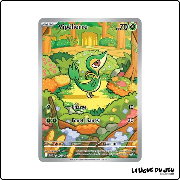 IR - Pokemon - Foudre Noire - Vipélierre 87/86