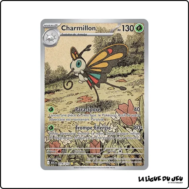 IR - Pokemon - Héros Transcendants - Charmillon 219/217