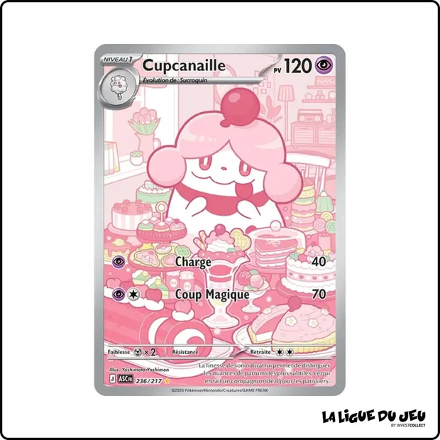 IR - Pokemon - Héros Transcendants - Cupcanaille 236/217