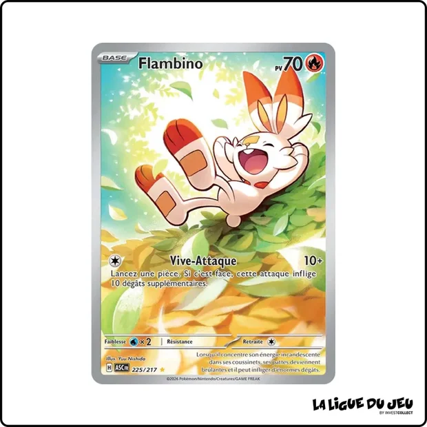 IR - Pokemon - Héros Transcendants - Flambino 225/217