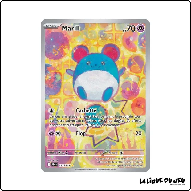 IR - Pokemon - Héros Transcendants - Marill 232/217