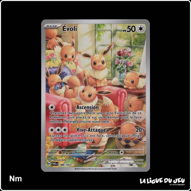 IR - Pokemon - Mascarade Crépusculaire - Évoli 188/167