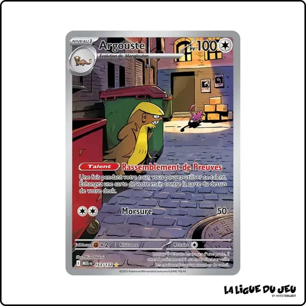 IR - Pokemon - Méga Évolution de Base - Argouste 153/132