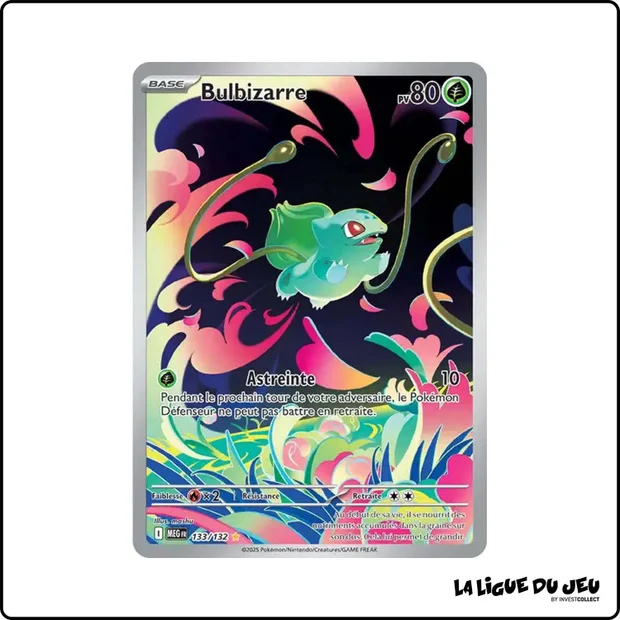 IR - Pokemon - Méga Évolution de Base - Bulbizarre 133/132
