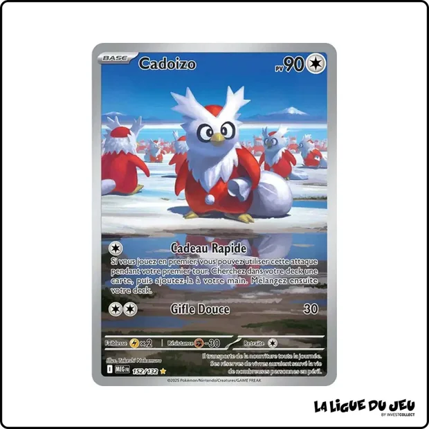 IR - Pokemon - Méga Évolution de Base - Cadoizo 152/132