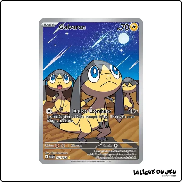 IR - Pokemon - Méga Évolution de Base - Galvaran 143/132