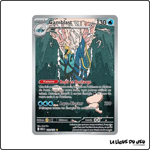 IR - Pokemon - Méga Évolution de Base - Gamblast 141/132