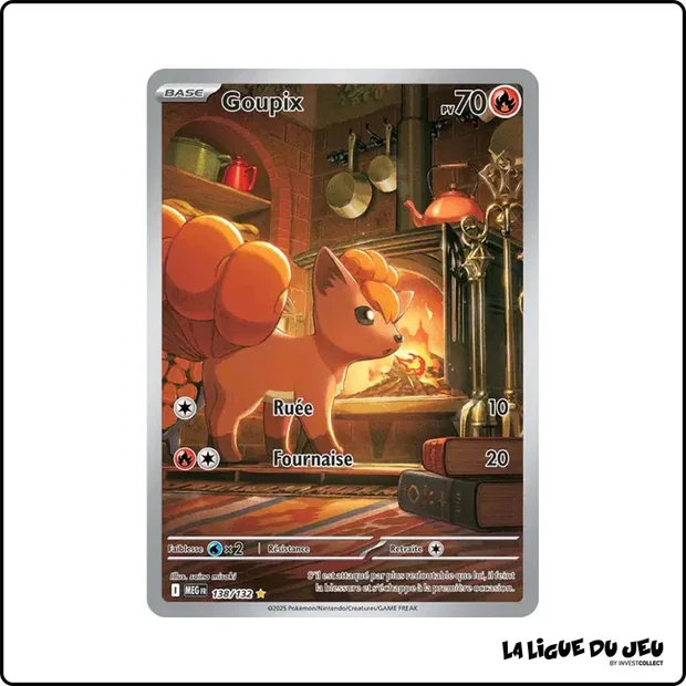 IR - Pokemon - Méga Évolution de Base - Goupix 138/132