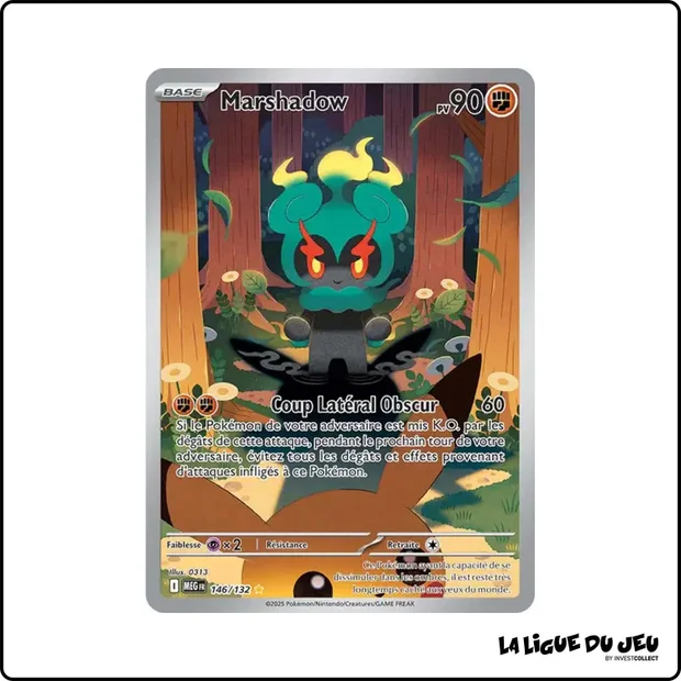 IR - Pokemon - Méga Évolution de Base - Marshadow 146/132