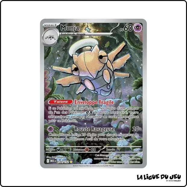 IR - Pokemon - Méga Évolution de Base - Munja 144/132
