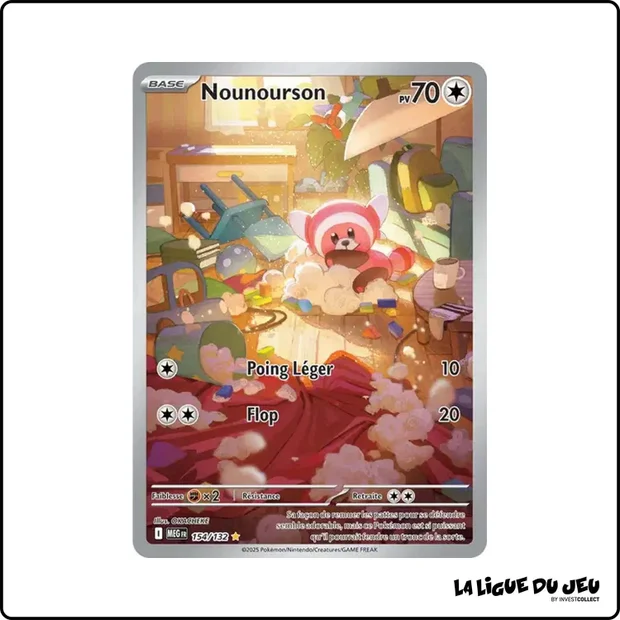 IR - Pokemon - Méga Évolution de Base - Nounourson 154/132