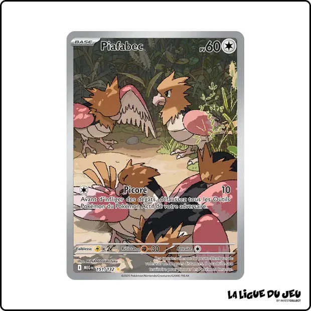 IR - Pokemon - Méga Évolution de Base - Piafabec 151/132
