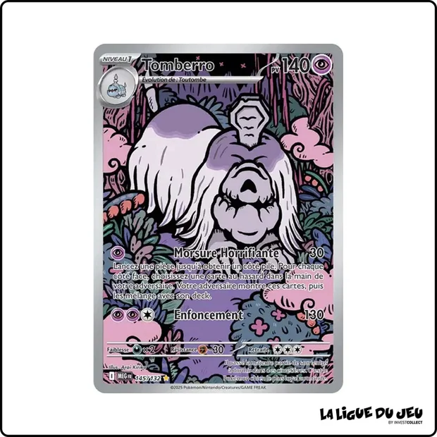 IR - Pokemon - Méga Évolution de Base - Tomberro 145/132