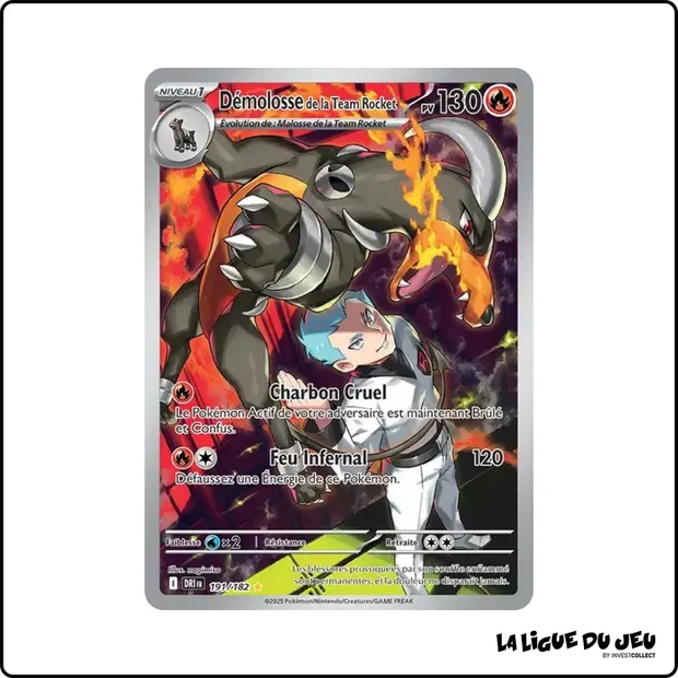 IR - Pokemon - Rivalités Destinées - Démolosse de la Team Rocket 191/182