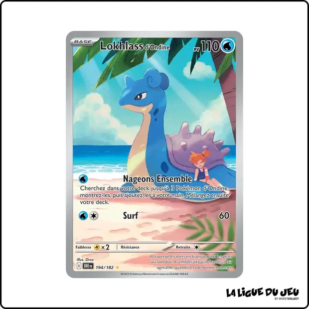 IR - Pokemon - Rivalités Destinées - Lokhlass d'Ondine 194/182