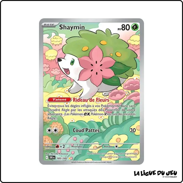IR - Pokemon - Rivalités Destinées - Shaymin 185/182