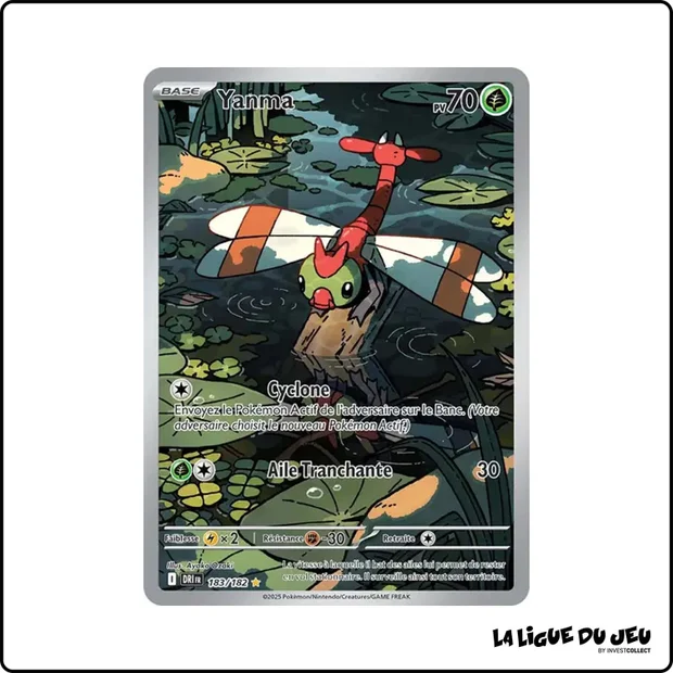 IR - Pokemon - Rivalités Destinées - Yanma 183/182