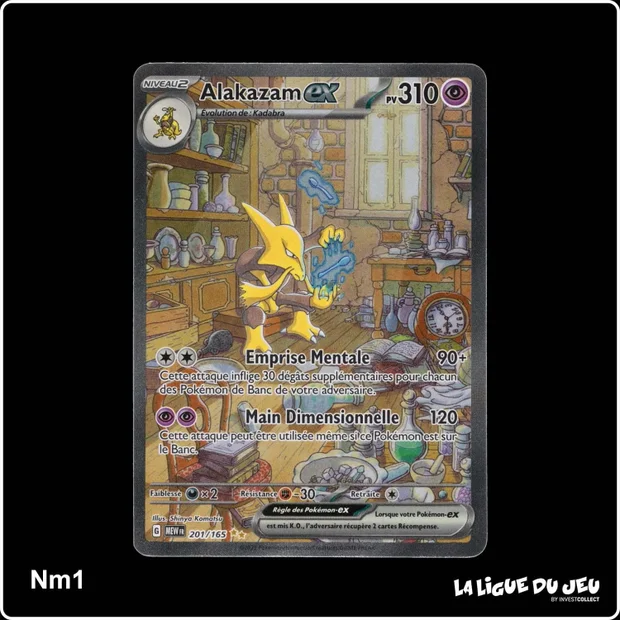 ISR - Pokemon - 151 - Alakazam-ex 201/165