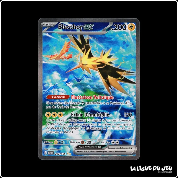 ISR - Pokemon - 151 - Électhor ex 202/165