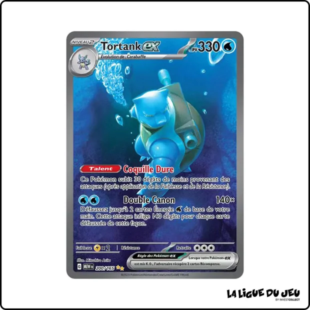 ISR - Pokemon - 151 - Tortank-ex 200/165