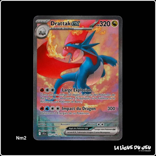 ISR - Pokemon - Aventures Ensemble - Drattak ex 187/159