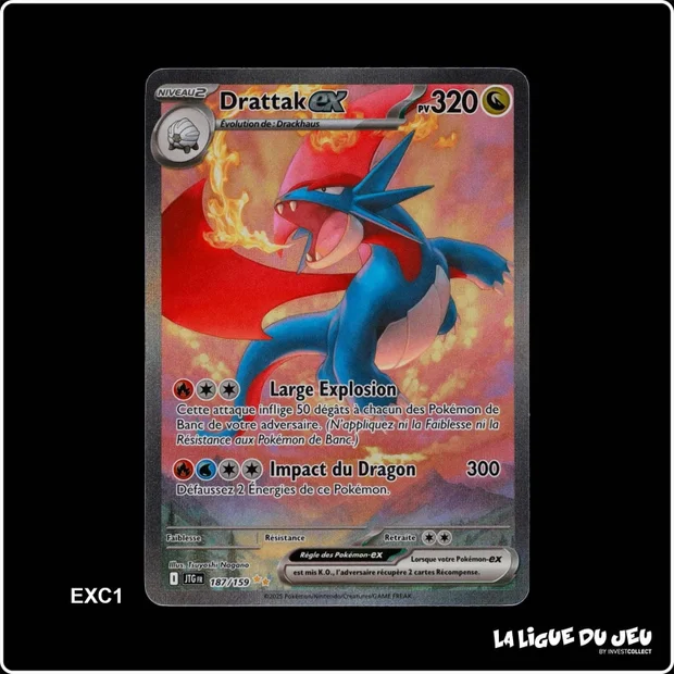 ISR - Pokemon - Aventures Ensemble - Drattak ex 187/159
