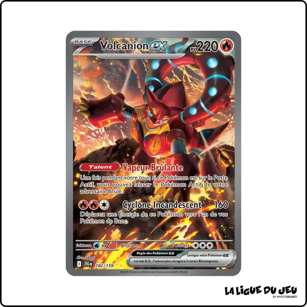 ISR - Pokemon - Aventures Ensemble - Volcanion ex 182/159