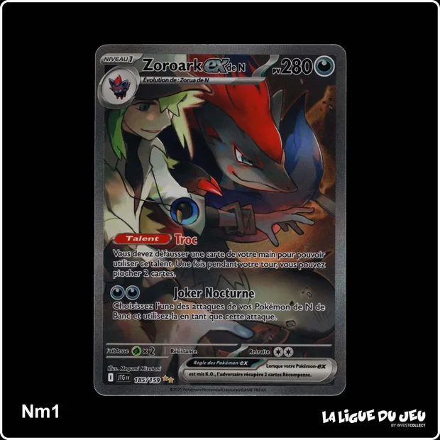 ISR - Pokemon - Aventures Ensemble - Zoroark ex de N 185/159