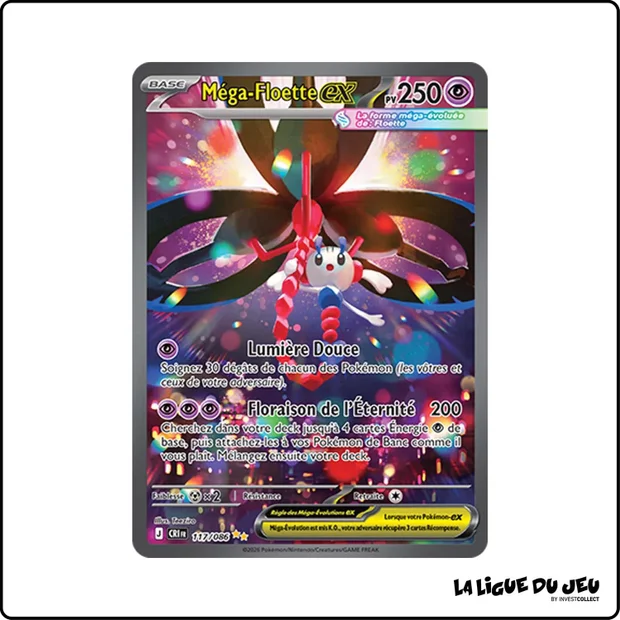 ISR - Pokemon - Chaos Ascendant - Méga-Floette ex 117/86