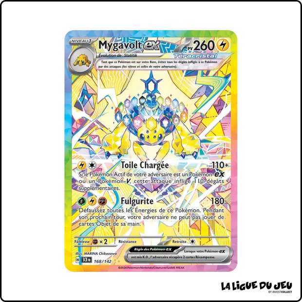 ISR - Pokemon - Couronne Stellaire - Mygavolt-ex 168/142