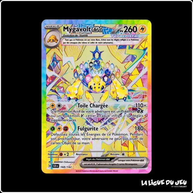 ISR - Pokemon - Couronne Stellaire - Mygavolt-ex 168/142