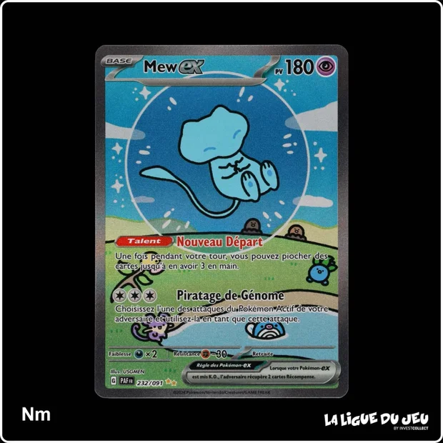 ISR - Pokemon - Destinées de Paldea - Mew-ex 232/91