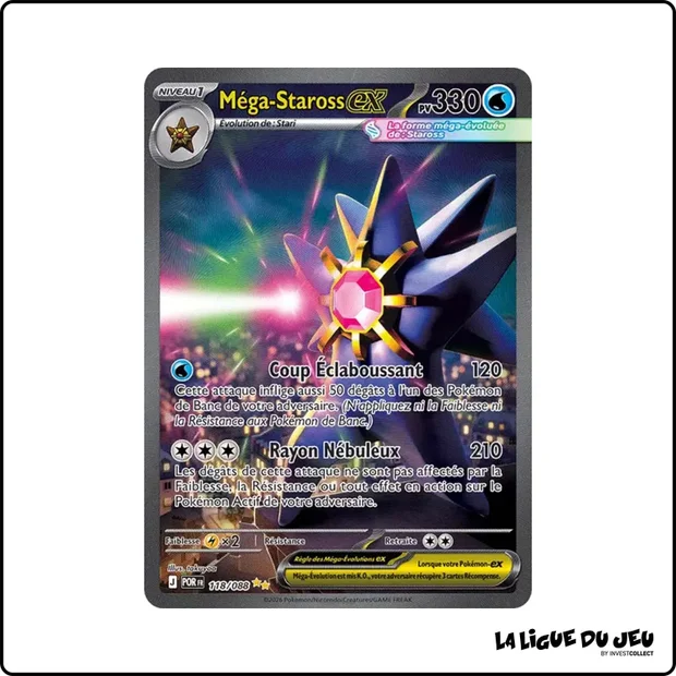 ISR - Pokemon - Équilibre Parfait - Méga-Staross ex 118/88