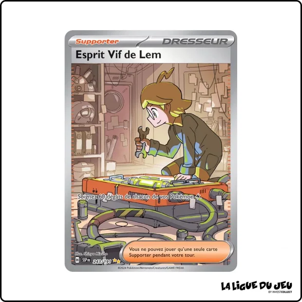 ISR - Pokemon - Étincelles Déferlantes - Esprit Vif de Lem 243/191