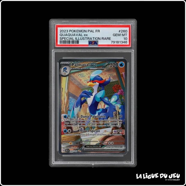ISR - Pokemon - Évolutions à Paldea - Palmaval EX - 260/193 - PSA 10 - Français