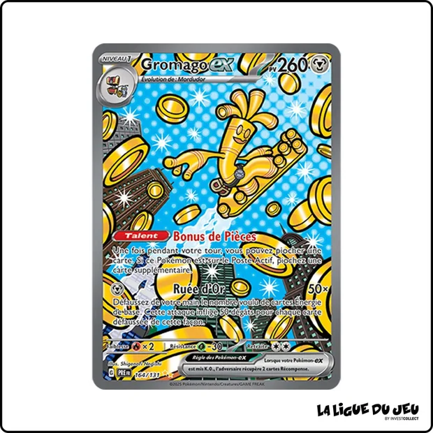 ISR - Pokemon - Évolutions Prismatiques - Gromago ex 164/131