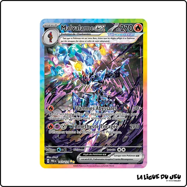 ISR - Pokemon - Évolutions Prismatiques - Malvalame ex 147/131
