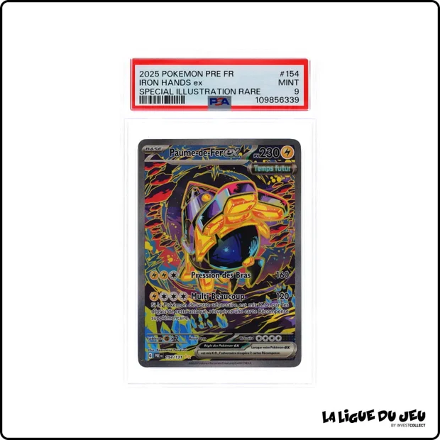 ISR - Pokemon - Évolutions prismatiques - Paume-De-Fer 154/131 - PSA 9 - Français