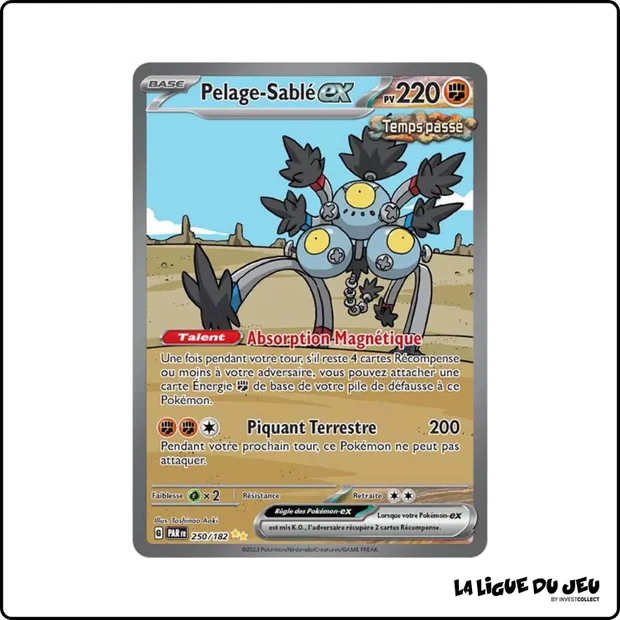 ISR - Pokemon - Faille Paradoxe - Pelage-Sablé-ex 250/182