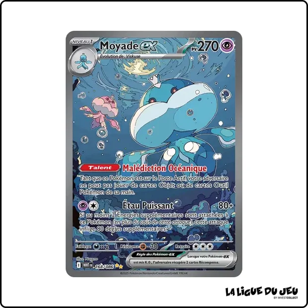 ISR - Pokemon - Flamme Blanche - Moyade ex 168/86