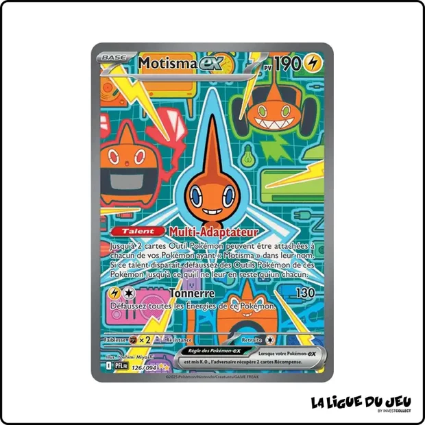 ISR - Pokemon - Flammes Fantasmagoriques - Motisma ex 126/94