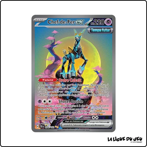 ISR - Pokemon - Forces Temporelles - Chef-de-Fer-ex 206/162