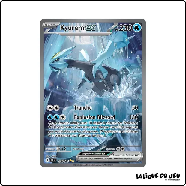 ISR - Pokemon - Foudre Noire - Kyurem ex 165/86