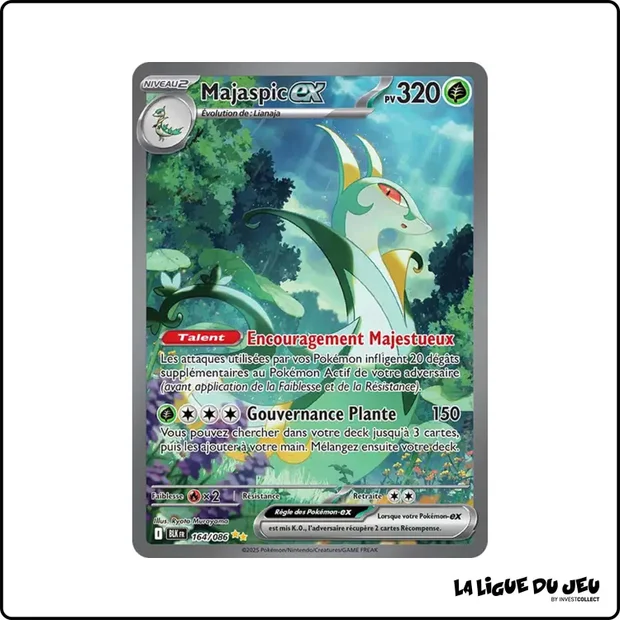 ISR - Pokemon - Foudre Noire - Majaspic ex 164/86