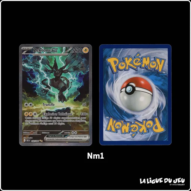 ISR - Pokemon - Foudre Noire - Zekrom ex 166/86