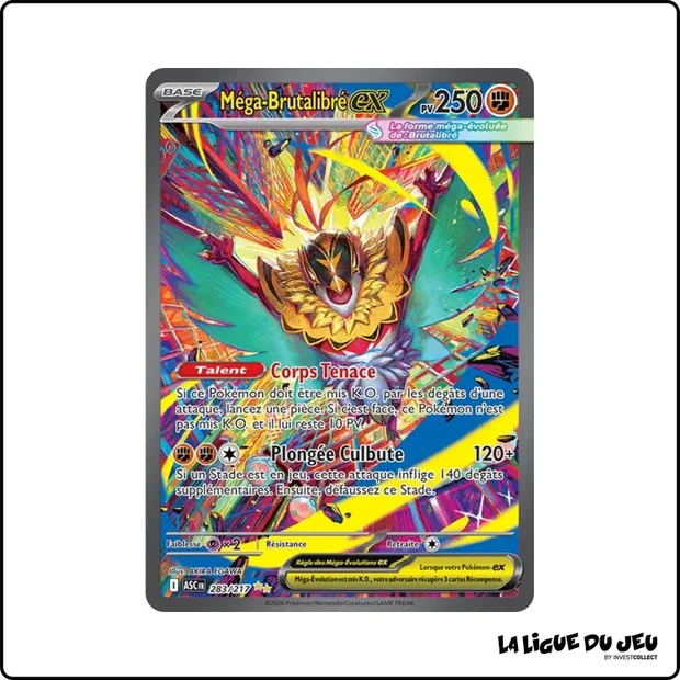 ISR - Pokemon - Héros Transcendants - Méga-Brutalibré ex 283/217