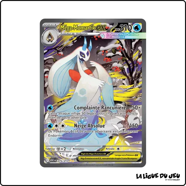 ISR - Pokemon - Héros Transcendants - Méga-Momartik ex 275/217