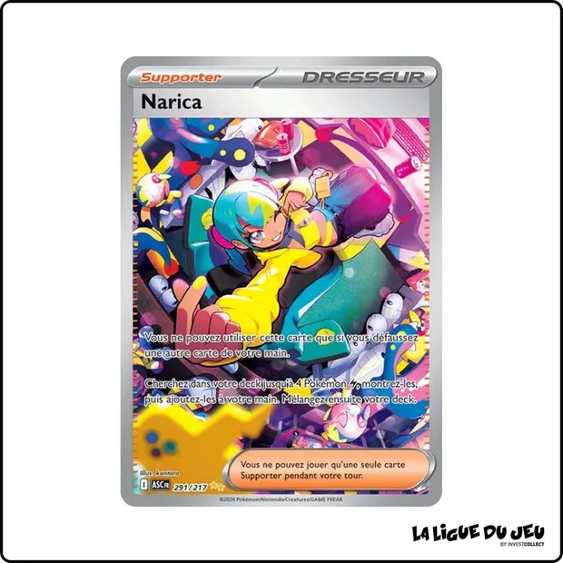 ISR - Pokemon - Héros Transcendants - Narica 291/217