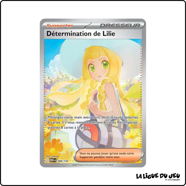 ISR - Pokemon - Méga Évolution de Base - Détermination de Lilie 184/132