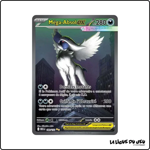 ISR - Pokemon - Méga Évolution de Base - Méga-Absol ex 180/132